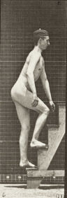 Plate 109 Ascending a stepladder — figure reference